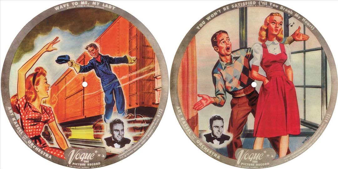 Wave To Me My Lady / You Won't Be Satisfied ('til You Break My Heart) cover art