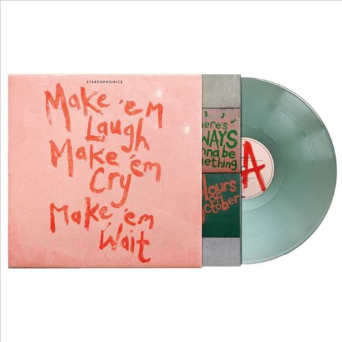 Make 'em Laugh, Make 'em Cry, Make 'em Wait [180g Coke Bottle Clear LP] cover art