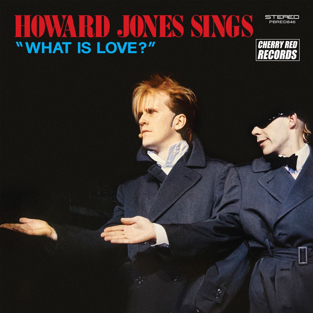 Howard Jones Sings What Is Love? 12" Blue Vinyl Edition cover art