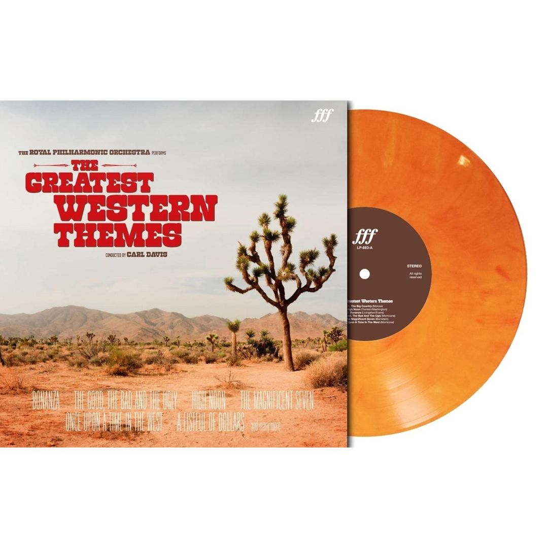 The Greatest Western Themes [Orange Marble Vinyl] cover art