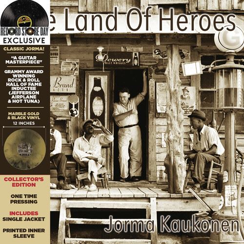 The Land of Heroes [Record Store Day Exclusive Black & Gold Marbled Vinyl] cover art