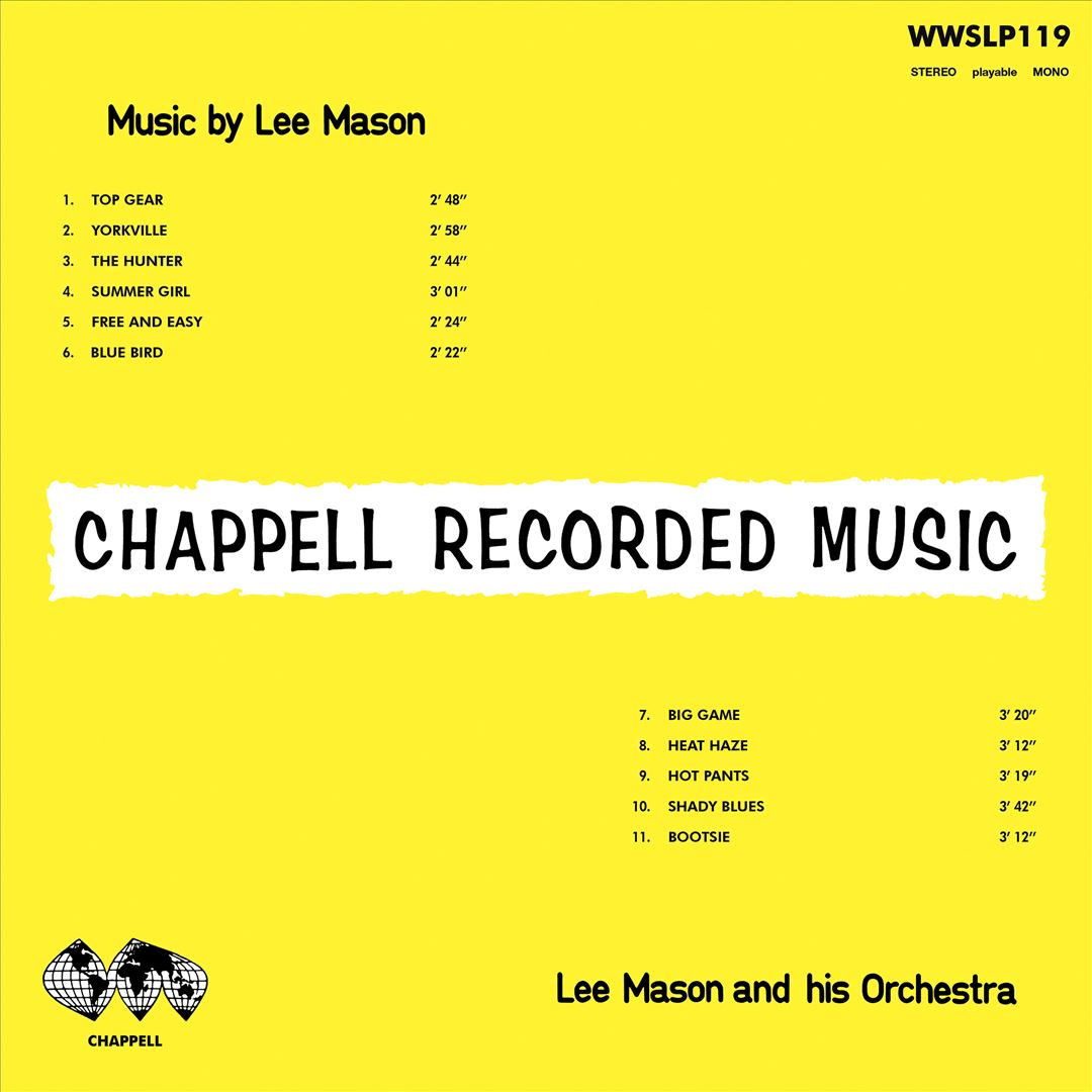 Music By Lee Mason cover art