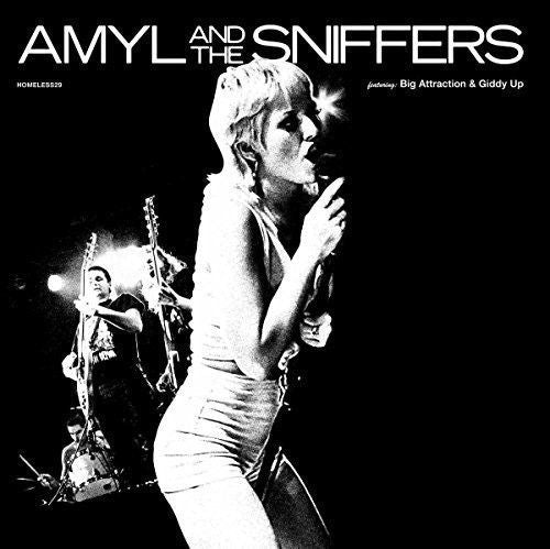 Big Attraction/Giddy Up [Black on Yellow/Blue Vinyl] cover art