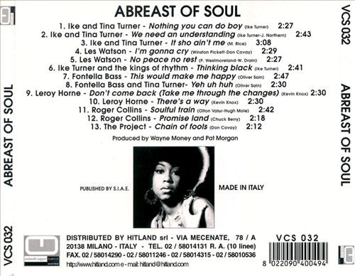Abreast of Soul cover art