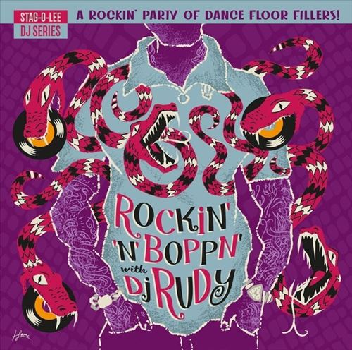 Rockin' N Boppn' with DJ Rudy cover art