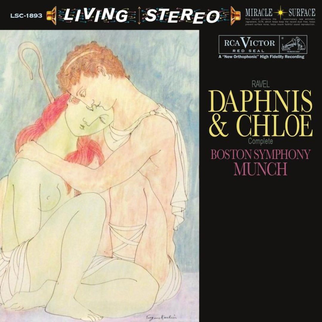 Maurice Ravel: Daphnis et Chloé cover art