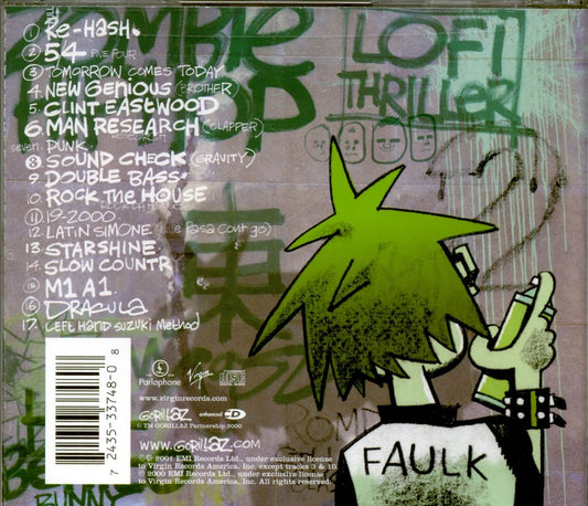 Gorillaz cover art