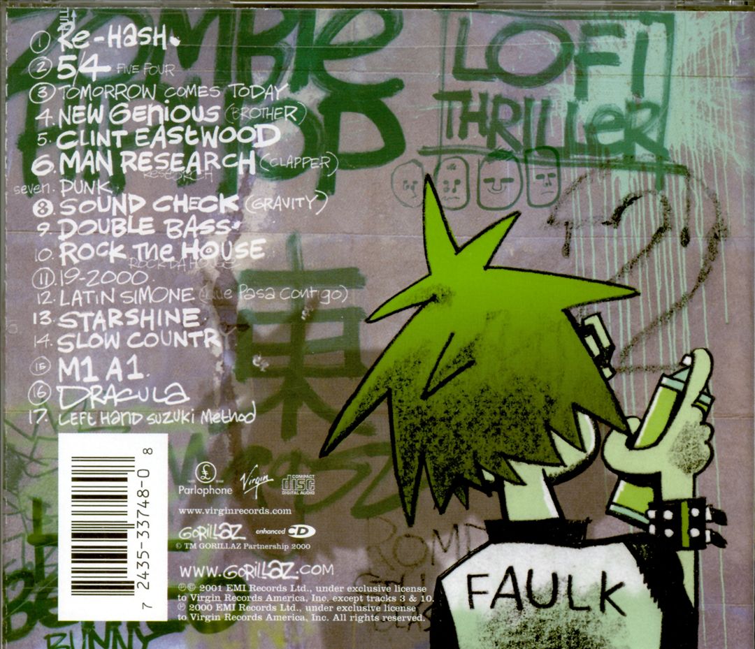 Gorillaz cover art