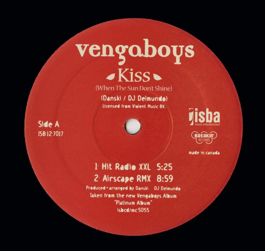 Kiss (When the Sun Don't Shine) cover art