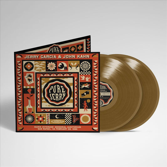 Pure Jerry: Marin Veterans' Memorial Auditorium, San Rafael, CA February 28, 1986 [Gold 2 LP] cover art