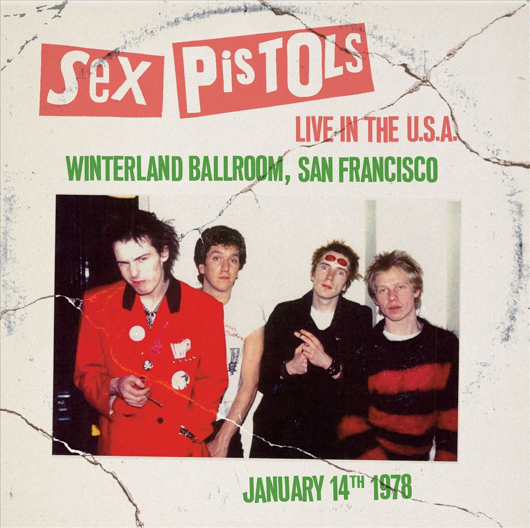Live In The U.S.A. 1978 - Winterland Ballroom, San Francisco [Blue LP] cover art