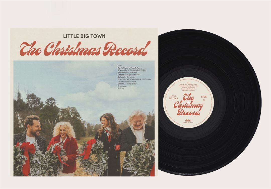 Christmas Record cover art