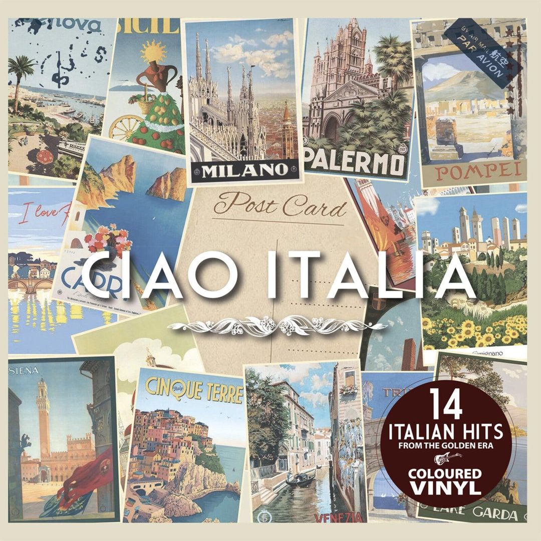 Ciao Italia Ious [Transparent Silver & Blue Vinyl] cover art