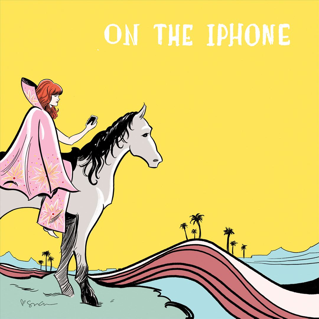 On the iPhone cover art