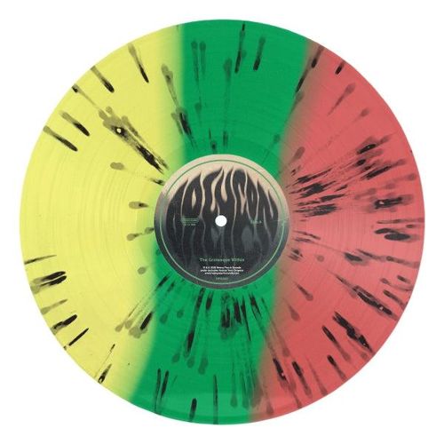 The Grotesque Within [Striped Yellow/Green/Red Black Splatter Vinyl] cover art