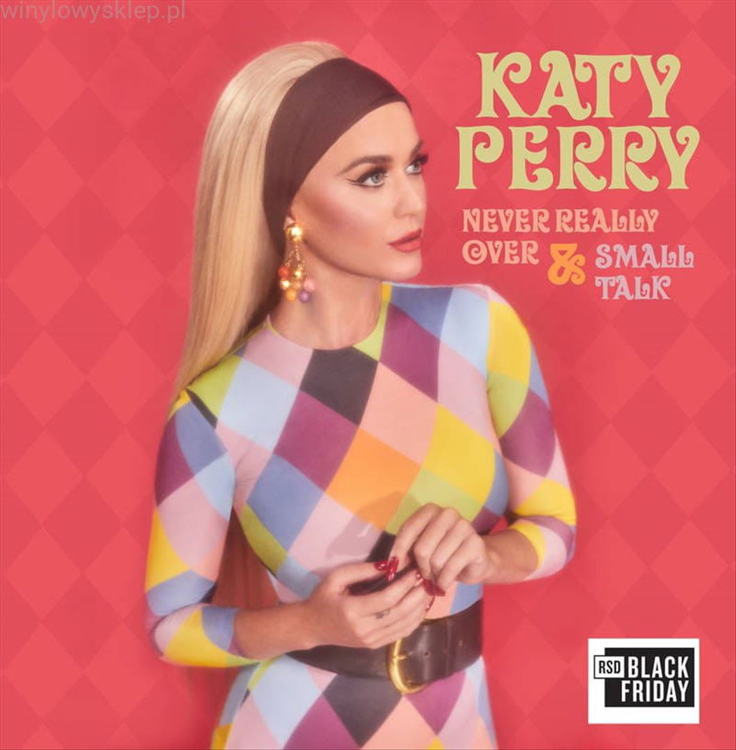 Never Really Over/Small Talk [Orange 12" Single] cover art