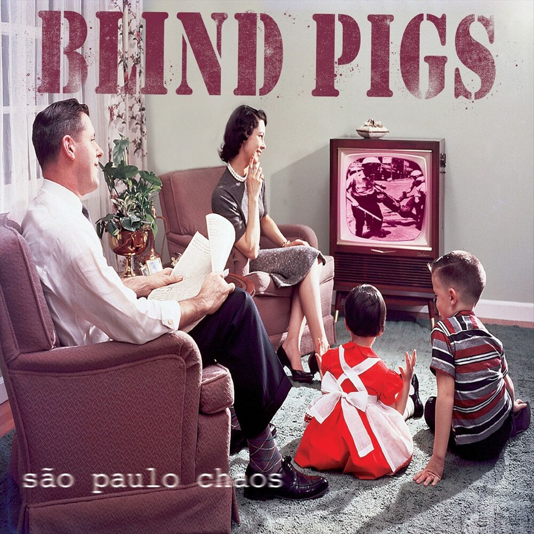 Sao Paulo Chaos [Black, White, Clear & Oxblood-Red Splatter Vinyl] cover art