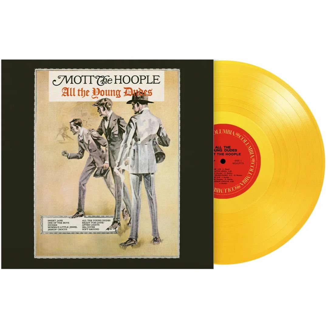 All the Young Dudes [Limited 180-Gram Translucent Yellow Colored Vinyl] cover art