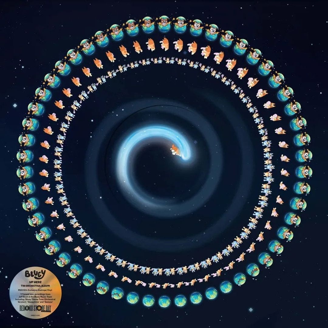 Up Here [Limited RSD 2026 Zoetrope Picture Disc Vinyl] cover art