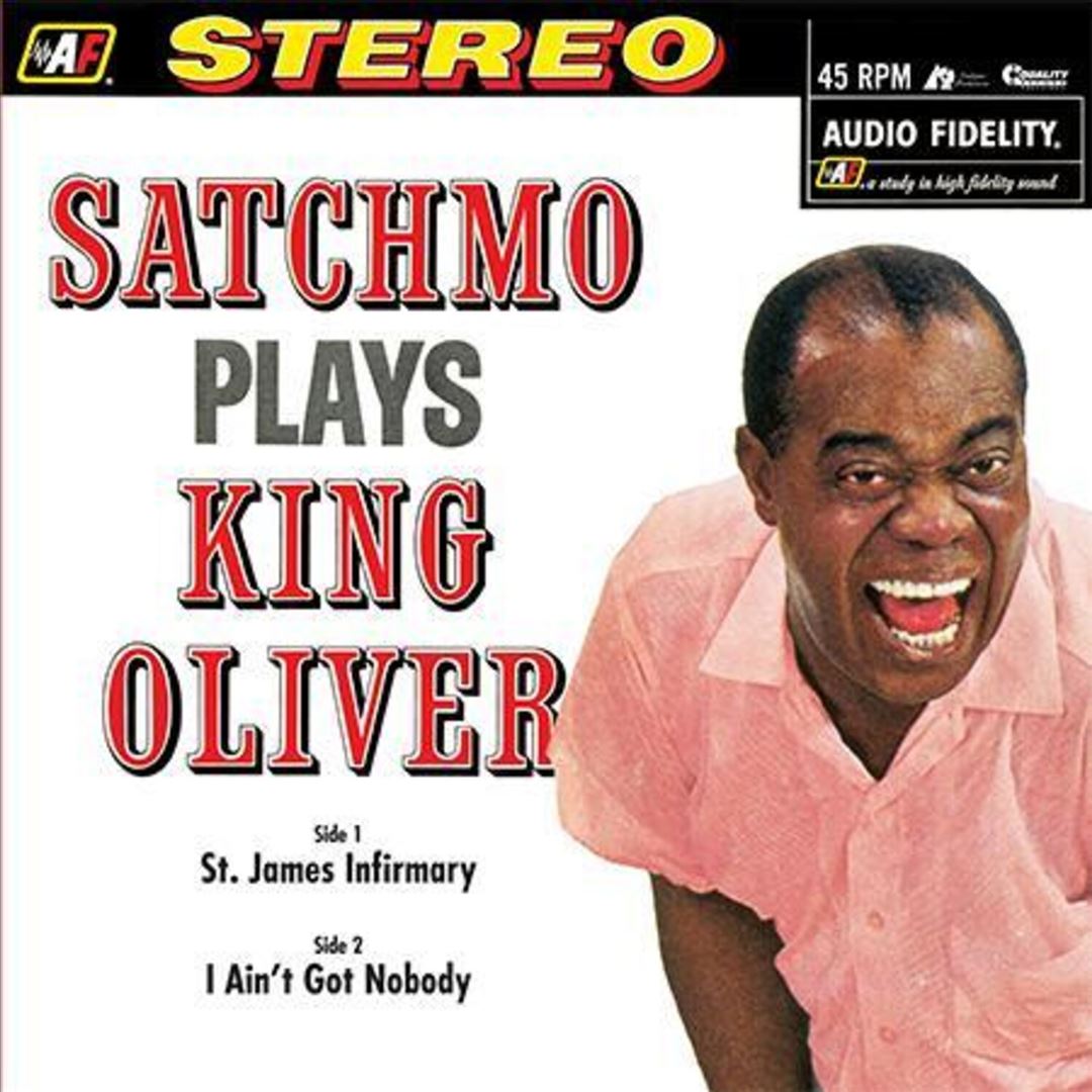 Satchmo Plays King Oliver cover art