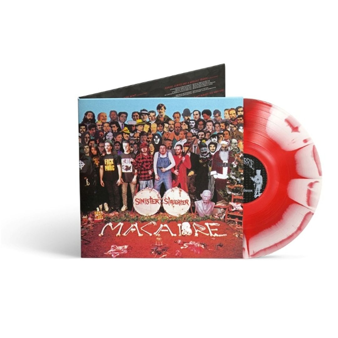 Sinister Slaughter [White & Red Sunburst Vinyl] cover art
