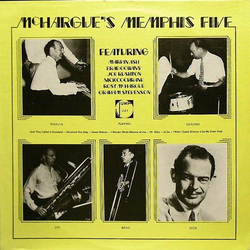 McHargue's Memphis Five cover art