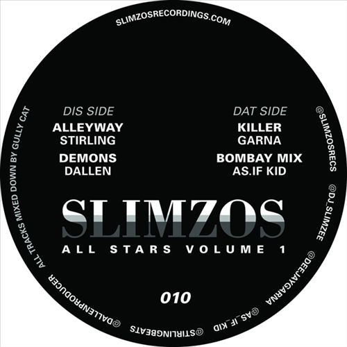 Slimzos Allstars, Vol. 1 cover art