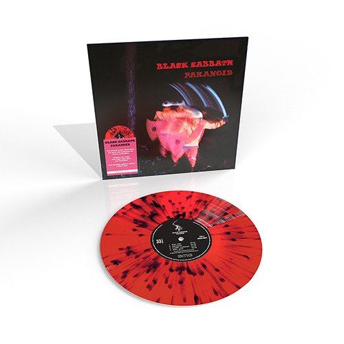 Paranoid [Red/Black Splatter Vinyl/RSD 2024] cover art