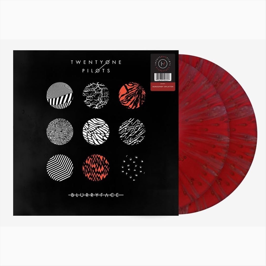 Blurryface [Burgundy Splatter Colored Vinyl] cover art