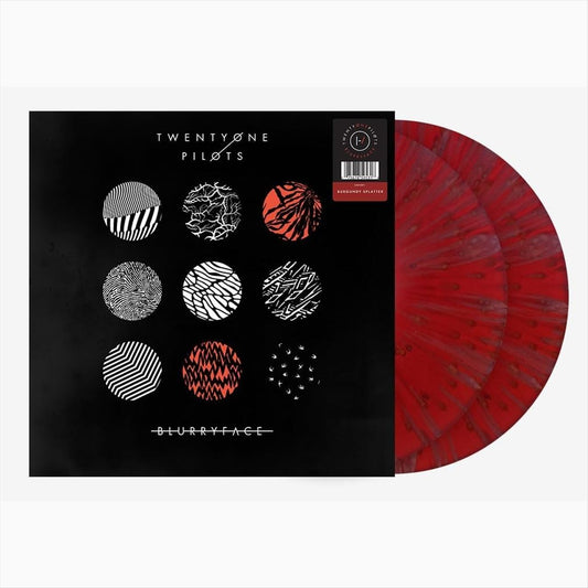 Blurryface [Burgundy Splatter Colored Vinyl] cover art