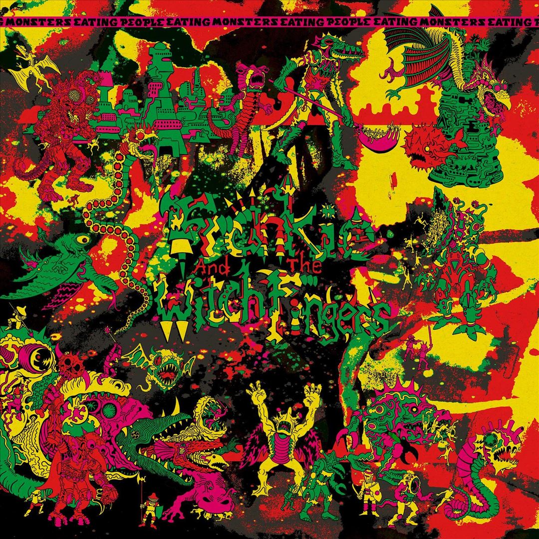 Monsters Eating People Eating Monsters... [Green Vinyl] cover art