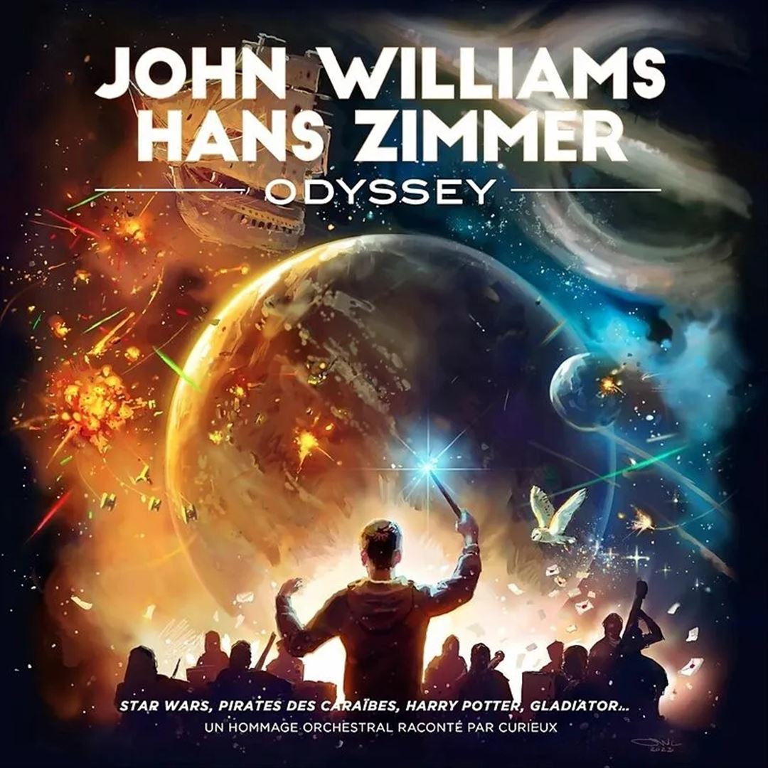 John Williams & Hans Zimmer Odyssey cover art