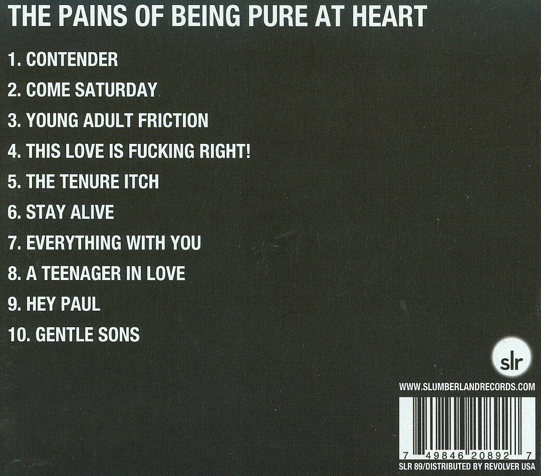 The Pains of Being Pure at Heart [Digipak] cover art