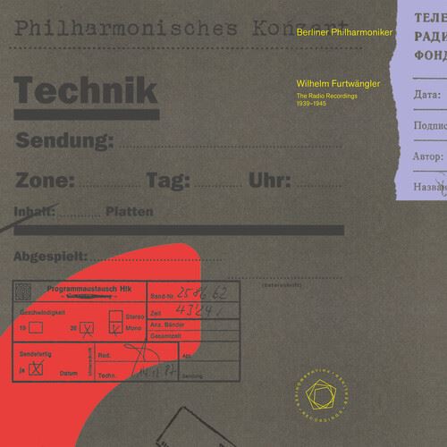 Wilhelm Furtwängler: The Radio Recordings, 1939-1945 cover art
