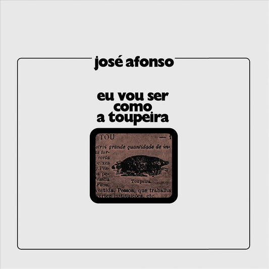 Eu Vou Ser Como a Toupeira cover art