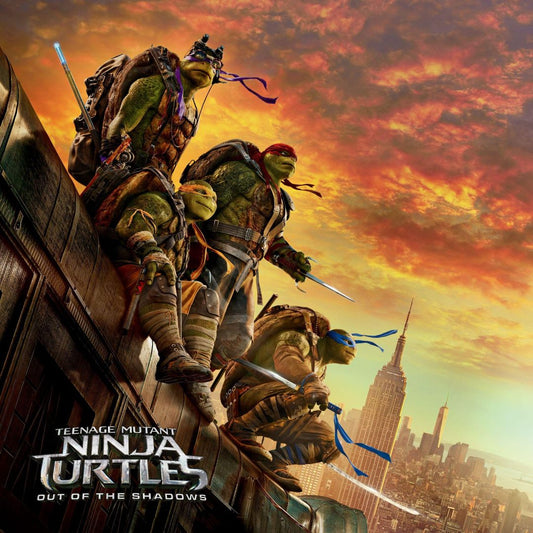 Teenage Mutant Ninja Turtles: Out of the Shadows [Clear W/ Orange Purple Blue & Red Splatter] cover art