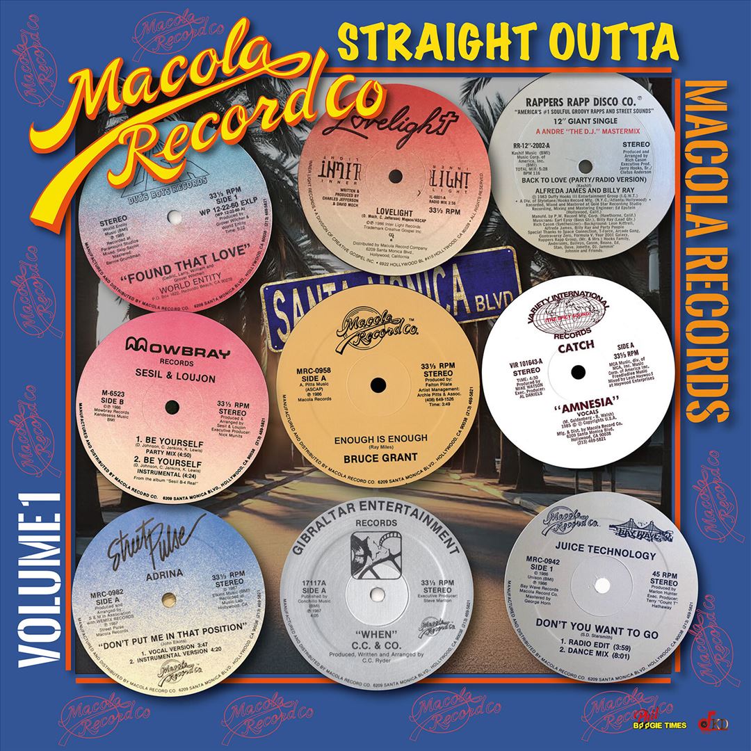 Best of Macola Funk, Electro & Boogie!  cover art