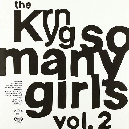 So Many Girls, Vol. 2 cover art