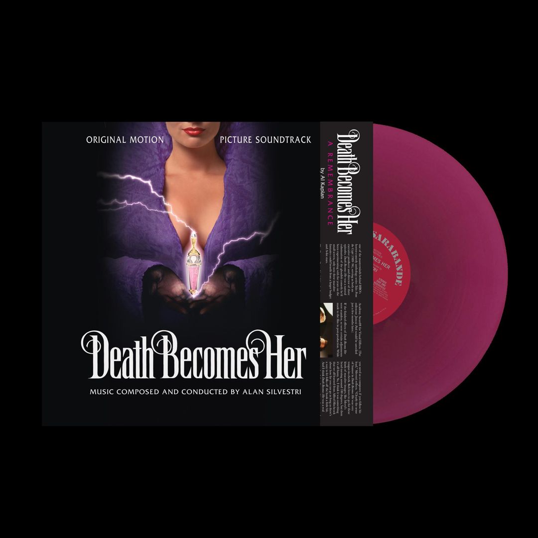 Death Becomes Her [Original Motion Picture Soundtrack] [Grape LP] cover art