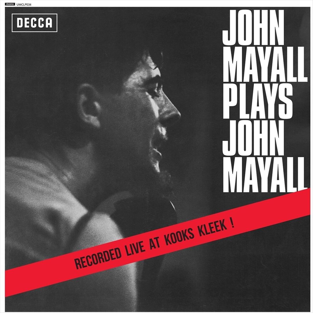 Plays John Mayall cover art