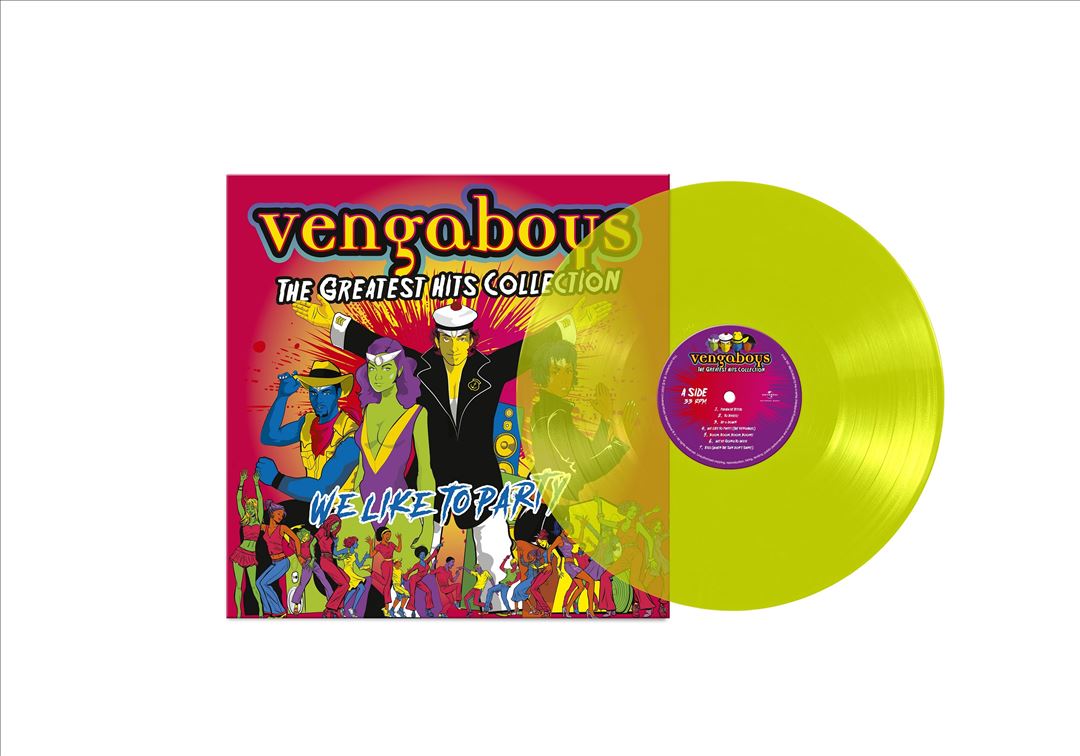 We Like To Party: The Greatest Hits Collection [Transparent Lime Green Vinyl] cover art