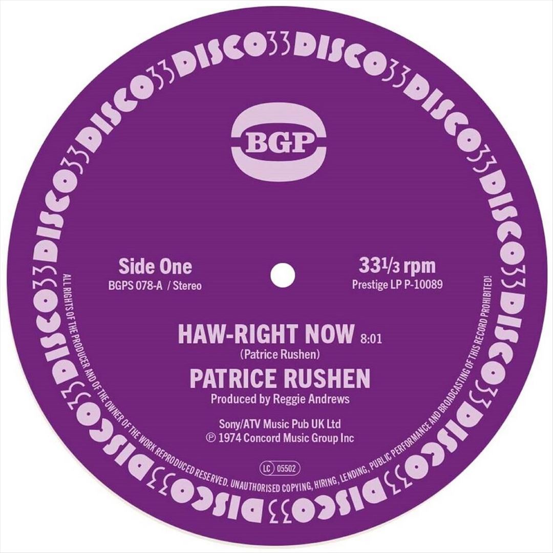 Haw-Right Now/Kickin' Back cover art