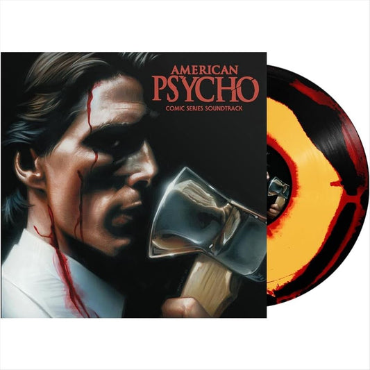 American Psycho [Comic Series Soundtrack] [Apple Red/Beer/Black Galaxy LP] cover art