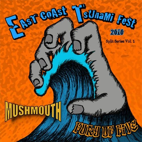 East Coast Tsunami Split 7" Series, Vol. 1 cover art