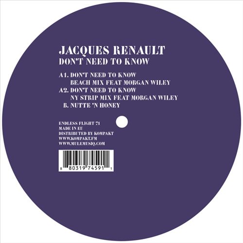 Dont Need to Know cover art