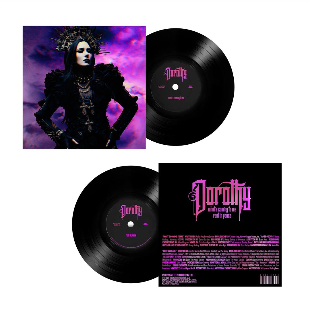 What's Coming To Me / Rest In Peace [7" Single] cover art
