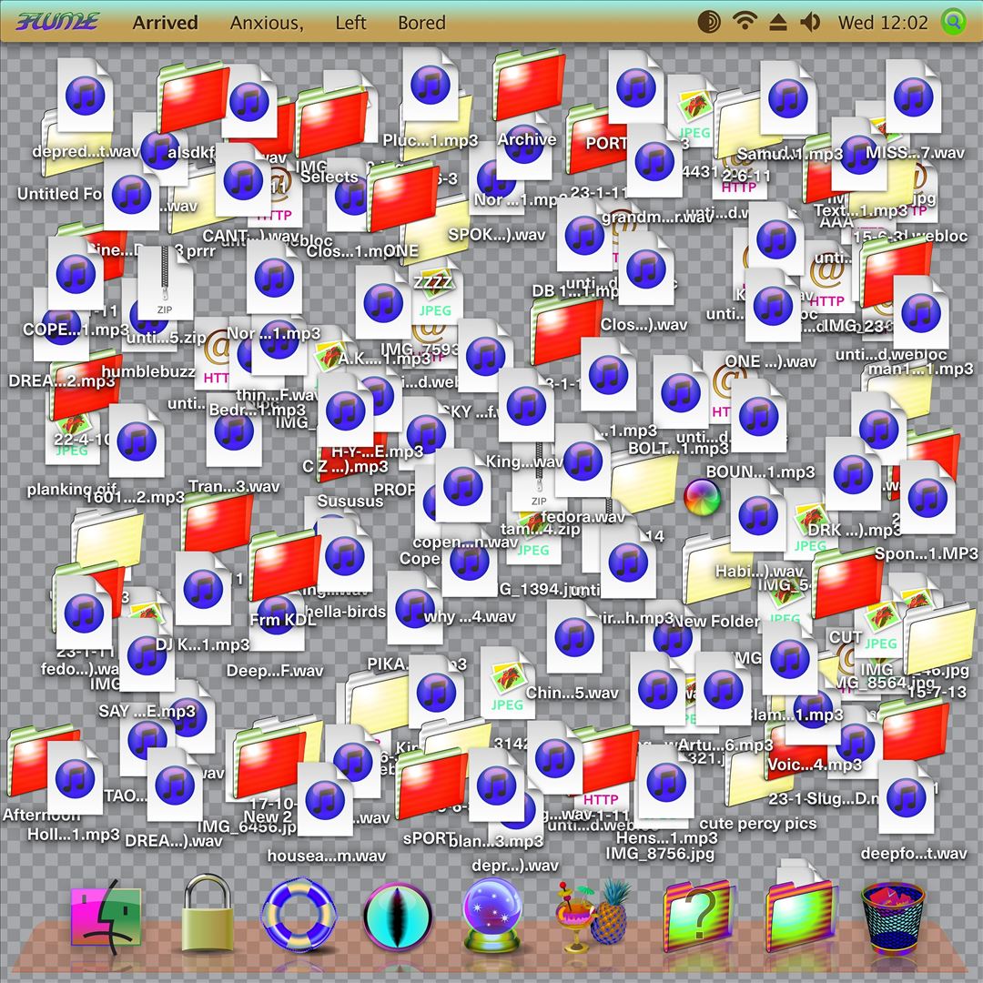 Arrived Anxious, Left Bored cover art