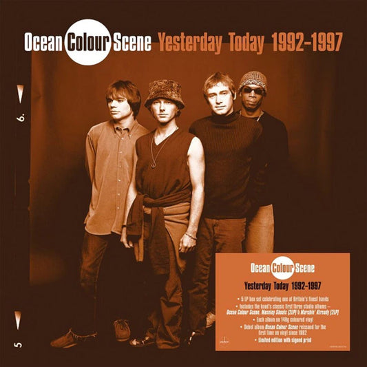 Yesterday Today 1992-1997 [Blue/Orange/Red Vinyl/Signed Edition] cover art