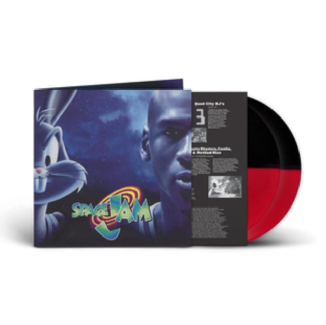 SPACE JAM SOUNDTRACK (RED AND BLACK VINYL) cover art