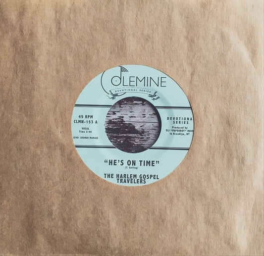 He's on Time/Wash Me, Lord cover art